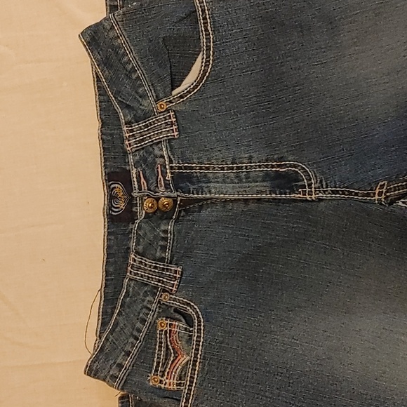 Angels Western Embroidered Flare Jean - Picture 5 of 12